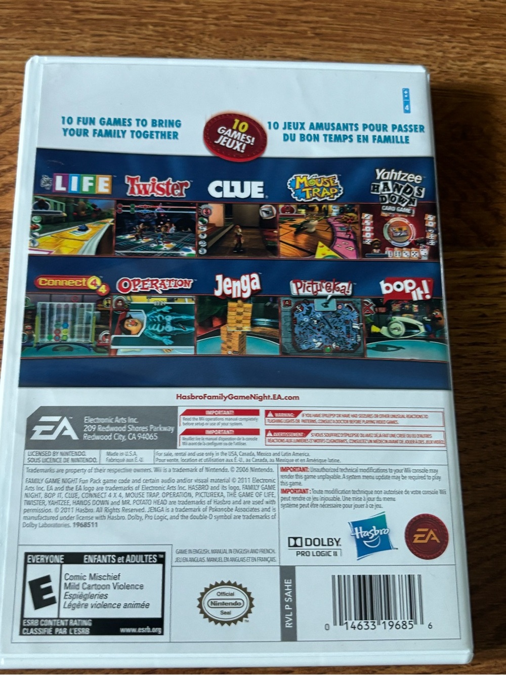 Hasbro Family Game Night Wii Pack - White, Blue, Orange - Picture 4 of 10